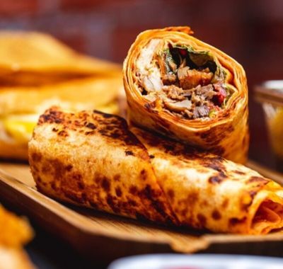Köri Sos Luxury Et Döner Dürüm (70 gr.)
