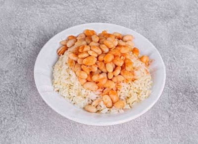 Pilav Üstü Etli Kuru Fasulye Menüsü