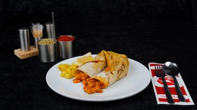 Cheddarlı Tavuk Tantuni Dürüm
