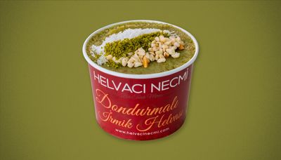 Antep Fıstıklı İrmik Helvası (Büyük)