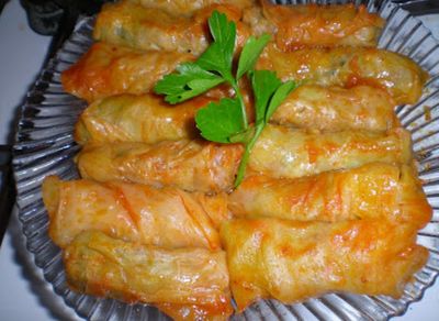 Etli Lahana Sarması