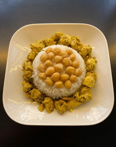 Köri Baharatlı Tavuk & Pirinç Pilavı (Duble)