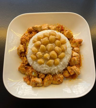 Özel Baharatlı Tavuklu Pirinç Pilavı (Double Boy)