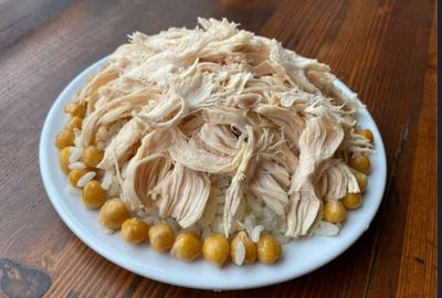 Tavuklu Nohutlu Pilav (1 Kişilik)