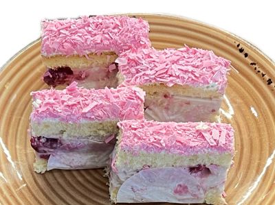 Frambuazlı Kesme Petifür (500 gr.)