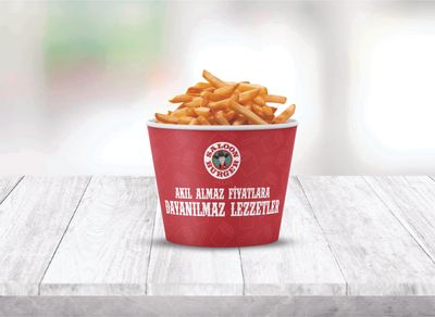 Kova Boy Patates Kızartması