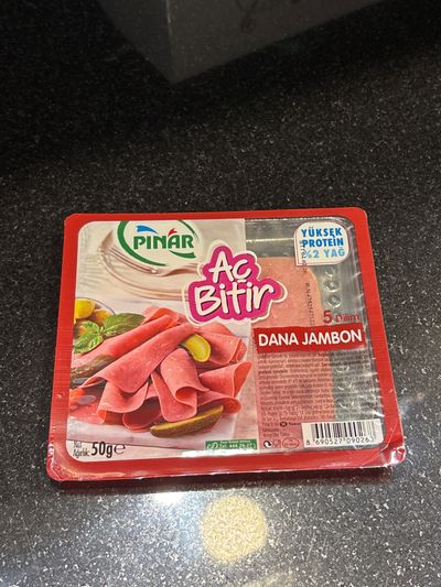 Pınar Aç Bitir Dana Jambon (Paket)