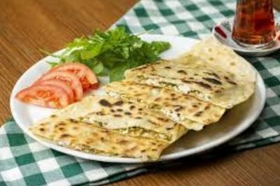 Ispanaklı Peynirli Gözleme