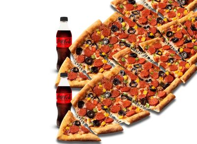 Coca-Cola Fırsatı (2 Sosisli Pidem + 2 İçecek)