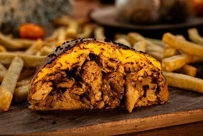 Calzone Indian Chicken