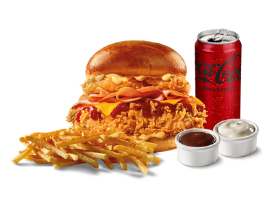 Cajun Smoky Burger Menü