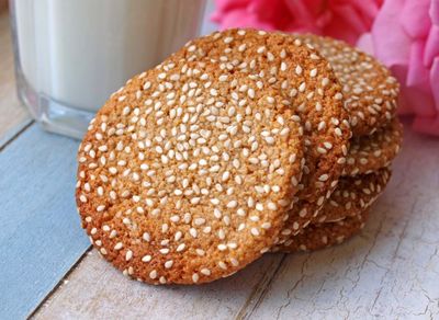 Siyez Unlu & Tereyağlı & Tahinli Kurabiye (250 gr.)