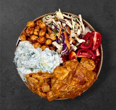 BBQ Soslu Tavuklu Bowl