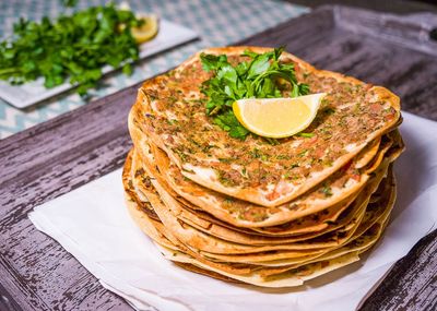 5'li Lahmacun Litrelik Menü