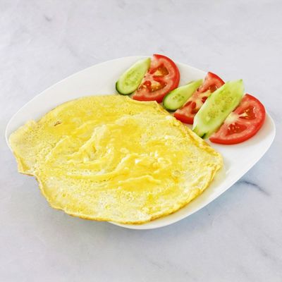 Sucuklu Omlet Kahvaltı Tabağı