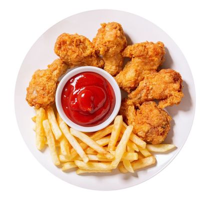 Cajun Baharatlı Çıtır Tavuk & Patates Kızartması