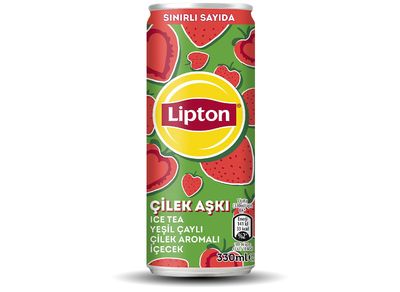 Lipton Ice Tea Green Çilek (33 cl.)