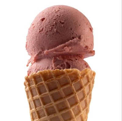 Çilekli Dondurma (3 Top)