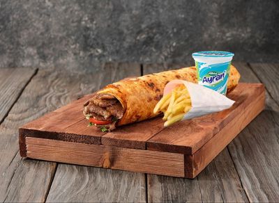 Sossuz Et Döner Dürüm (Large) Menü