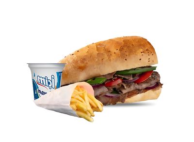 Yarım Ekmek Arası Et Döner Menü