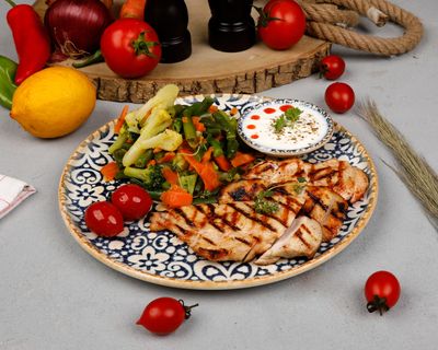 Tavuklu Diyet Tabağı