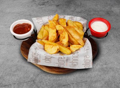 Elma Dilim Patates Kızartması