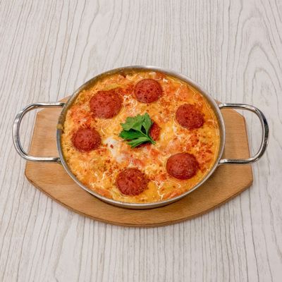 Sucuklu Kaşarlı Menemen