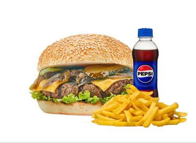 Detroi̇t Kavurmalı Burger Menü