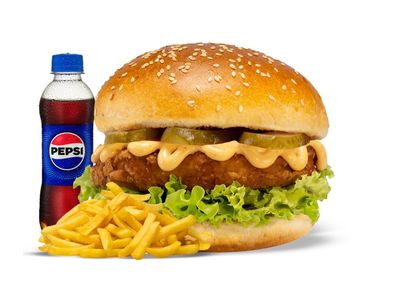 Detroi̇t Tavuk Burger Menü