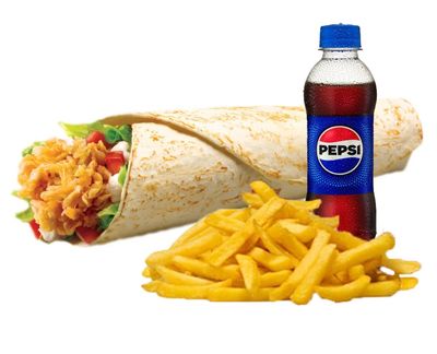 Detroi̇t Çıtır BBQ Soslu Tavuk Dürüm Menü