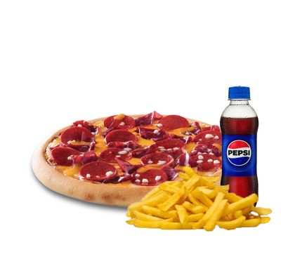 Detroi̇t Sucuklu Pi̇zza (Orta Boy) Menü