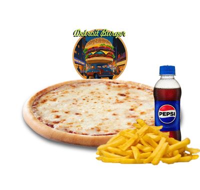 Detroi̇t Kaşarlı Pi̇zza (Orta Boy) Menü