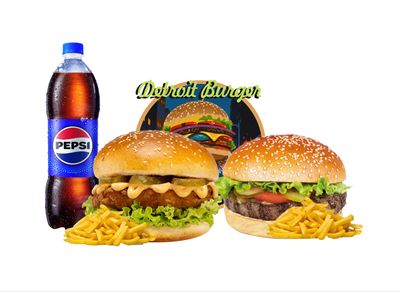 Mi̇x Burger Menü (2 Ki̇şi̇li̇k)