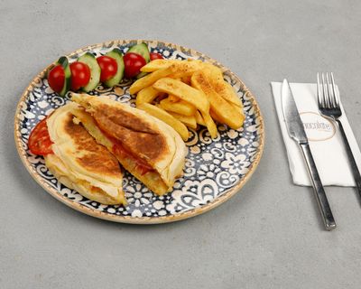 Karışık Bazlama Tost