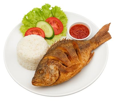 İkan Goreng Nasi Balık