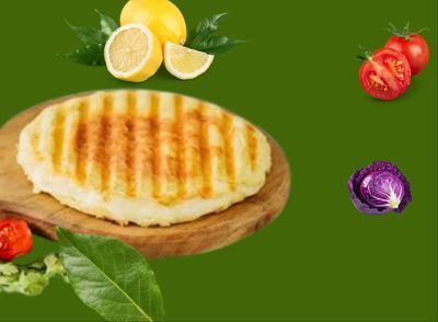 Beyaz Peynirli Bazlama Tost