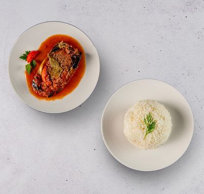 Karnıyarık & Pirinç Pilavı