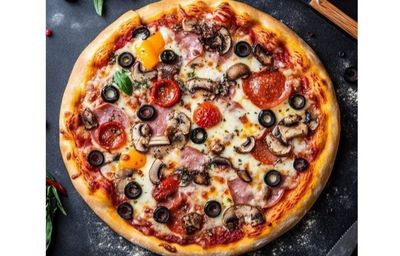 Akdeniz Pizza (600 gr.)