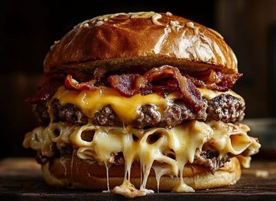 Beğendi Burger (550 gr.)