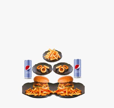 2'li Et Burger Menü