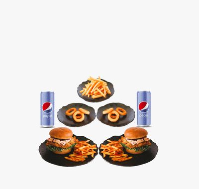 2'li Tavuk Burger Menü