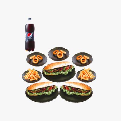 3'lü Izgara Köfte Menü