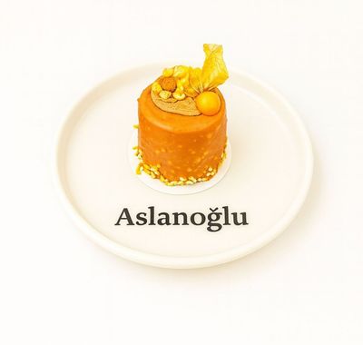 Krokan Çikolatalı Tek Pasta