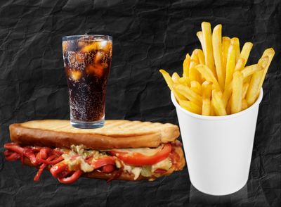 Dolu Dolu Ayvalık Tostu Menü