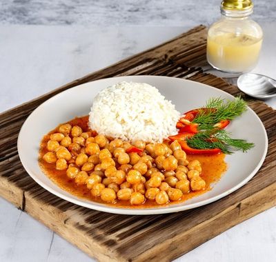 Bereket Sofrası (Nohut + Pirinç Pilavı)