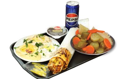 Antakya Usulü Körili Kaşarlı Tavuk Döner Menü (100 gr.)