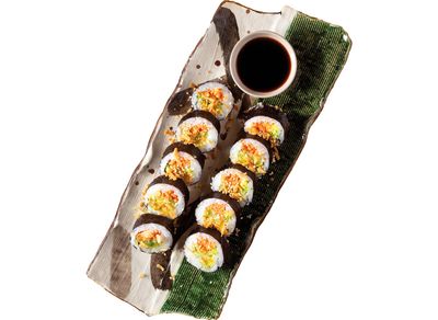 Gimbap (Sebzeli) (10 Parça)