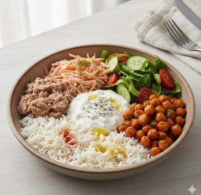 Ton Balıklı Bowl