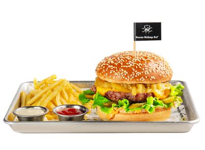 Köfte Burger Köz Patlıcanlı