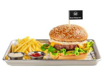 Köfte Burger Beğendili